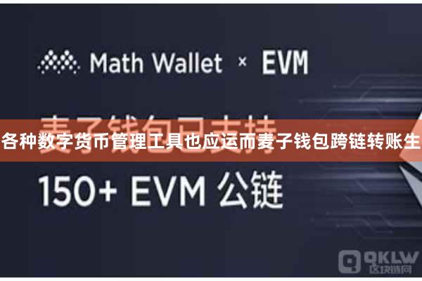 各种数字货币管理工具也应运而麦子钱包跨链转账生