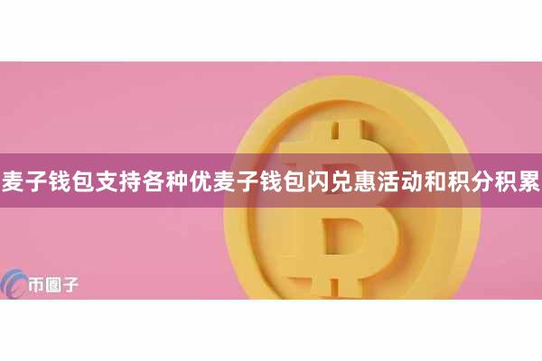 麦子钱包支持各种优麦子钱包闪兑惠活动和积分积累