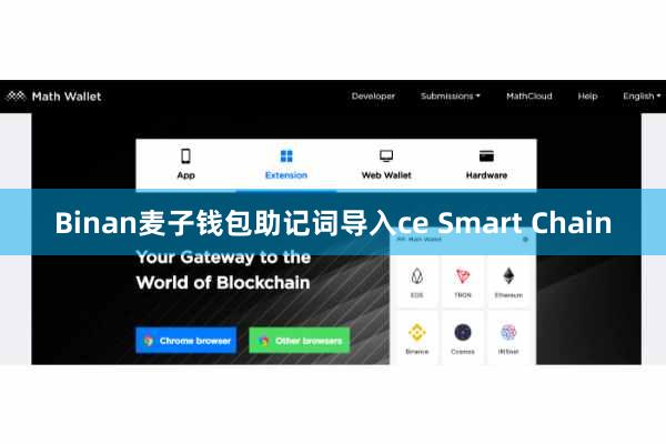 Binan麦子钱包助记词导入ce Smart Chain