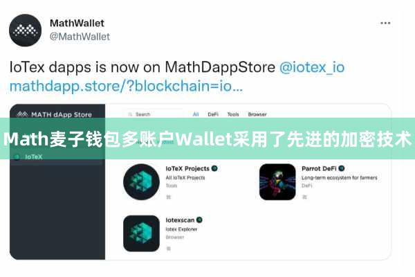 Math麦子钱包多账户Wallet采用了先进的加密技术